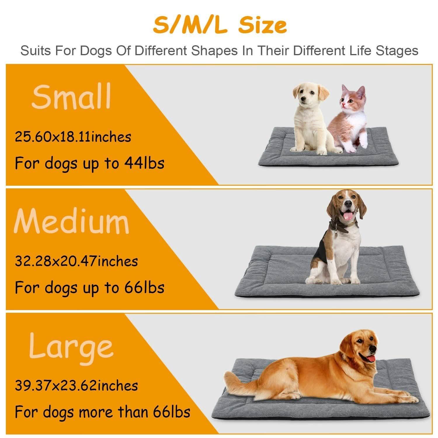 Dog Bed Mat Comfortable Fleece Reversible Pad DailySale
