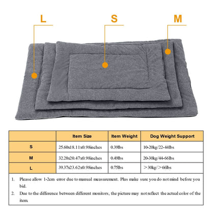 Dog Bed Mat Comfortable Fleece Reversible Pad DailySale