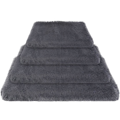 Dog Bed Soft Plush Cushion Cozy Warm Pet Crate Mat Dog Carpet DailySale