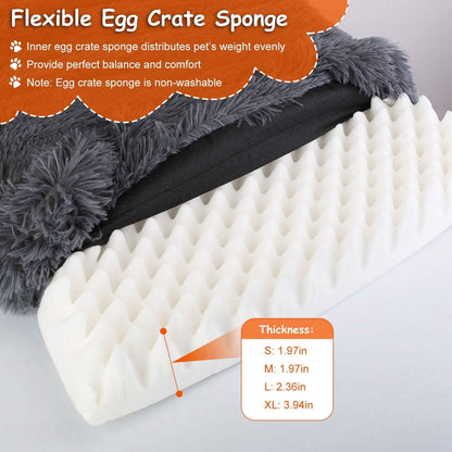 Dog Bed Soft Plush Cushion Cozy Warm Pet Crate Mat Dog Carpet DailySale