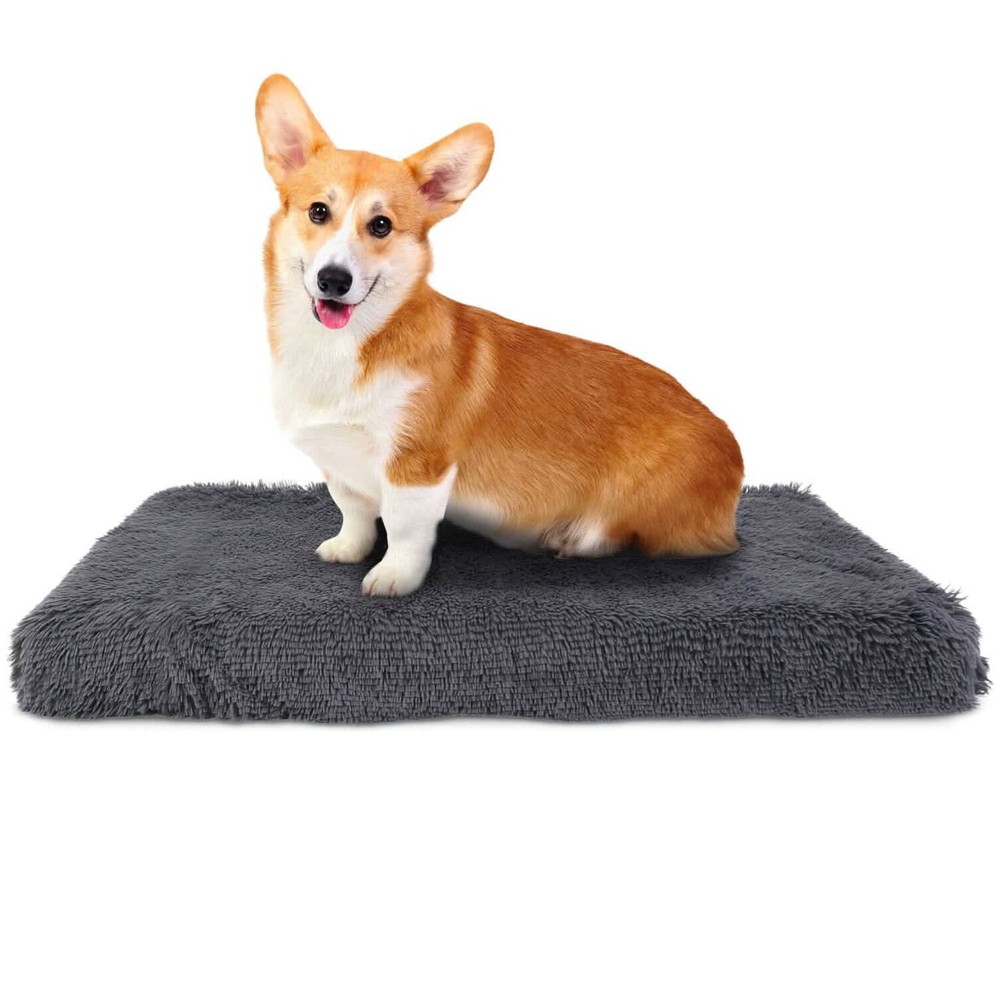 Dog Bed Soft Plush Cushion Cozy Warm Pet Crate Mat Dog Carpet DailySale