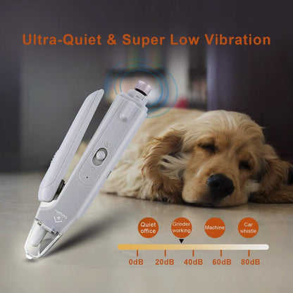 Dog Cat Nail Clipper Grinder with LED Light DailySale