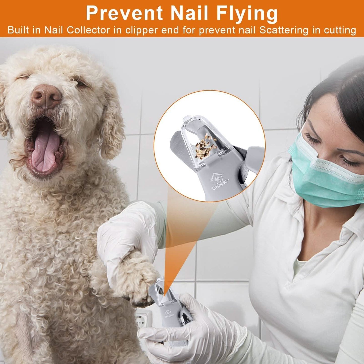 Dog Cat Nail Clipper Grinder with LED Light DailySale