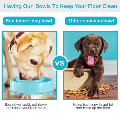 Dog Cat Slow Feeder Bowl DailySale