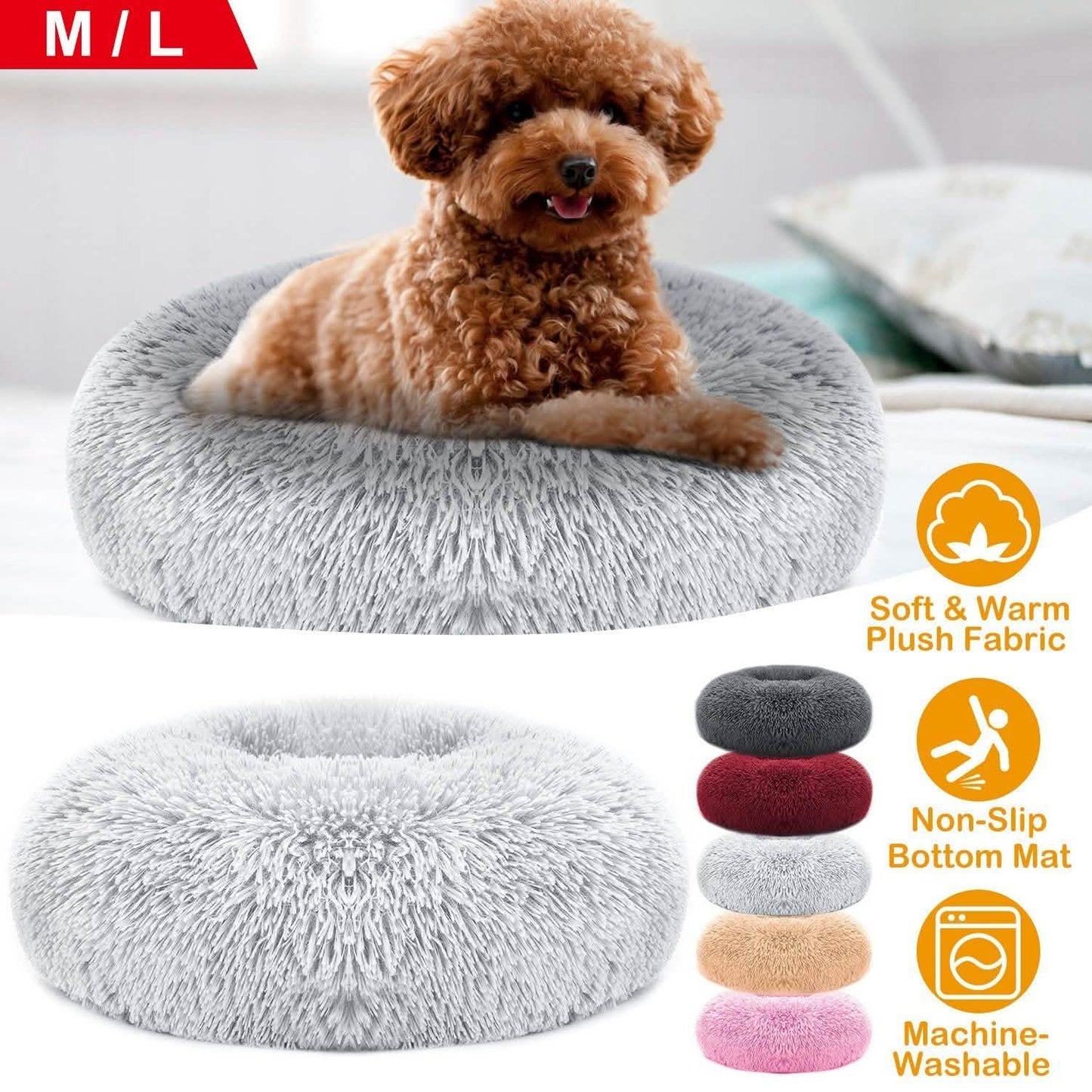 Dog Cozy Nest Sofa Bed Cushion DailySale