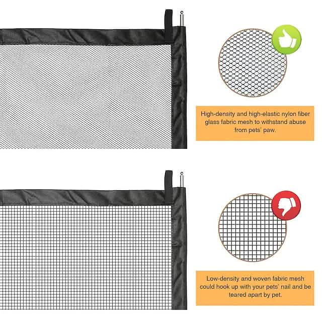 Dog Gate Clever Mesh Dog Fence DailySale