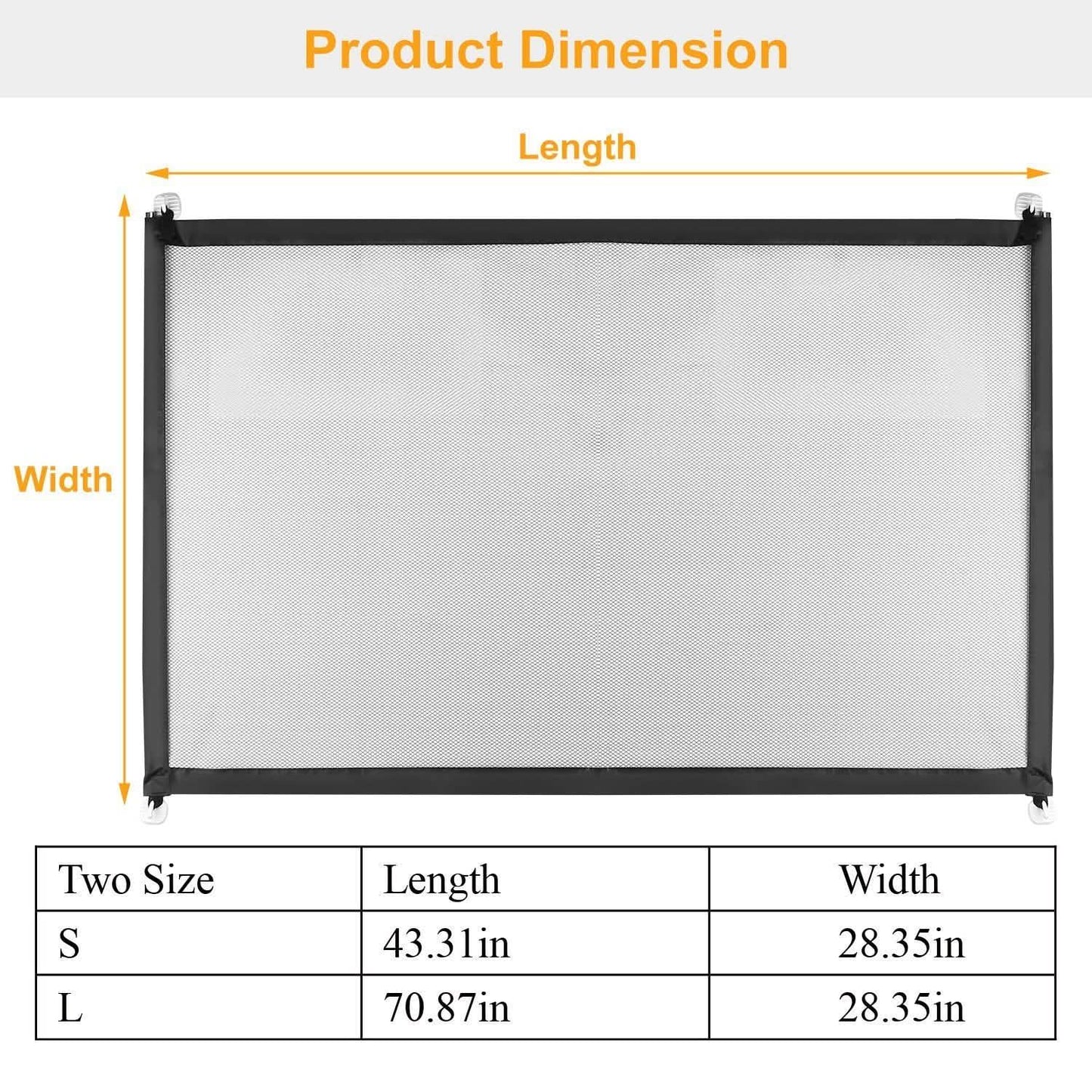Dog Gate Pet Baby Safety Guard DailySale