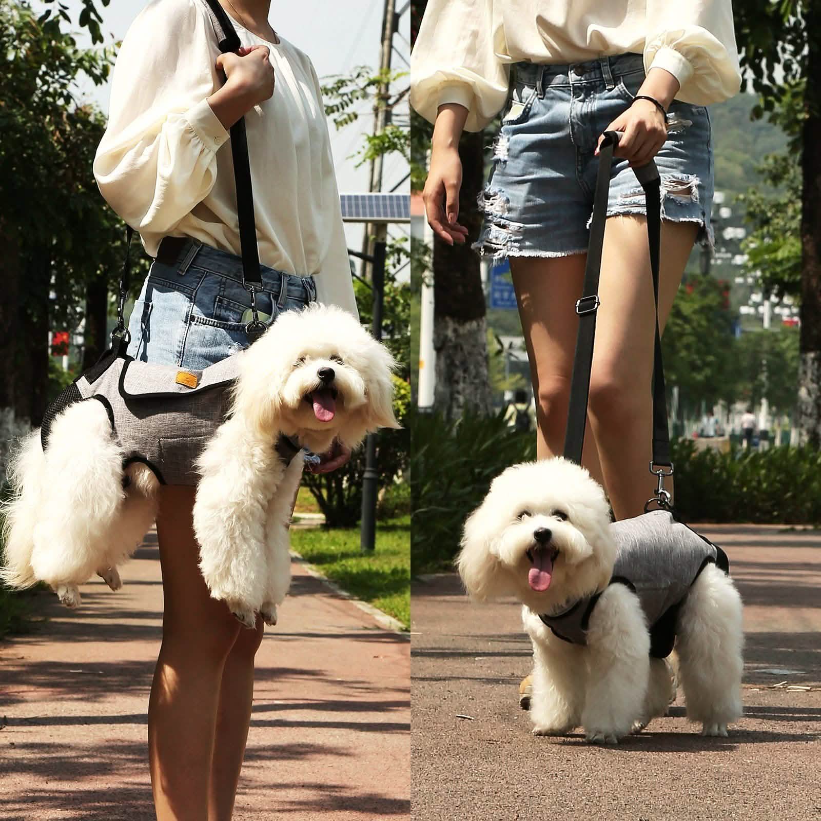 Dog Lift Harness Adjustable Pet Sling Bag Assist Aged Disabled Dogs Small DailySale