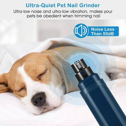 Dog Nail Grinder 2 Speeds Quiet USB Rechargeable DailySale