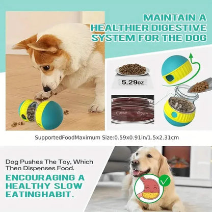 Dog Puzzle Toy with Adjustable Treat Dispensing DailySale