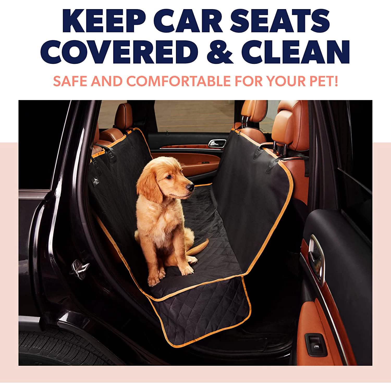 Dog Rear Seat Cover Protector Waterproof Anti-Scratch Anti-Slip Hammock DailySale
