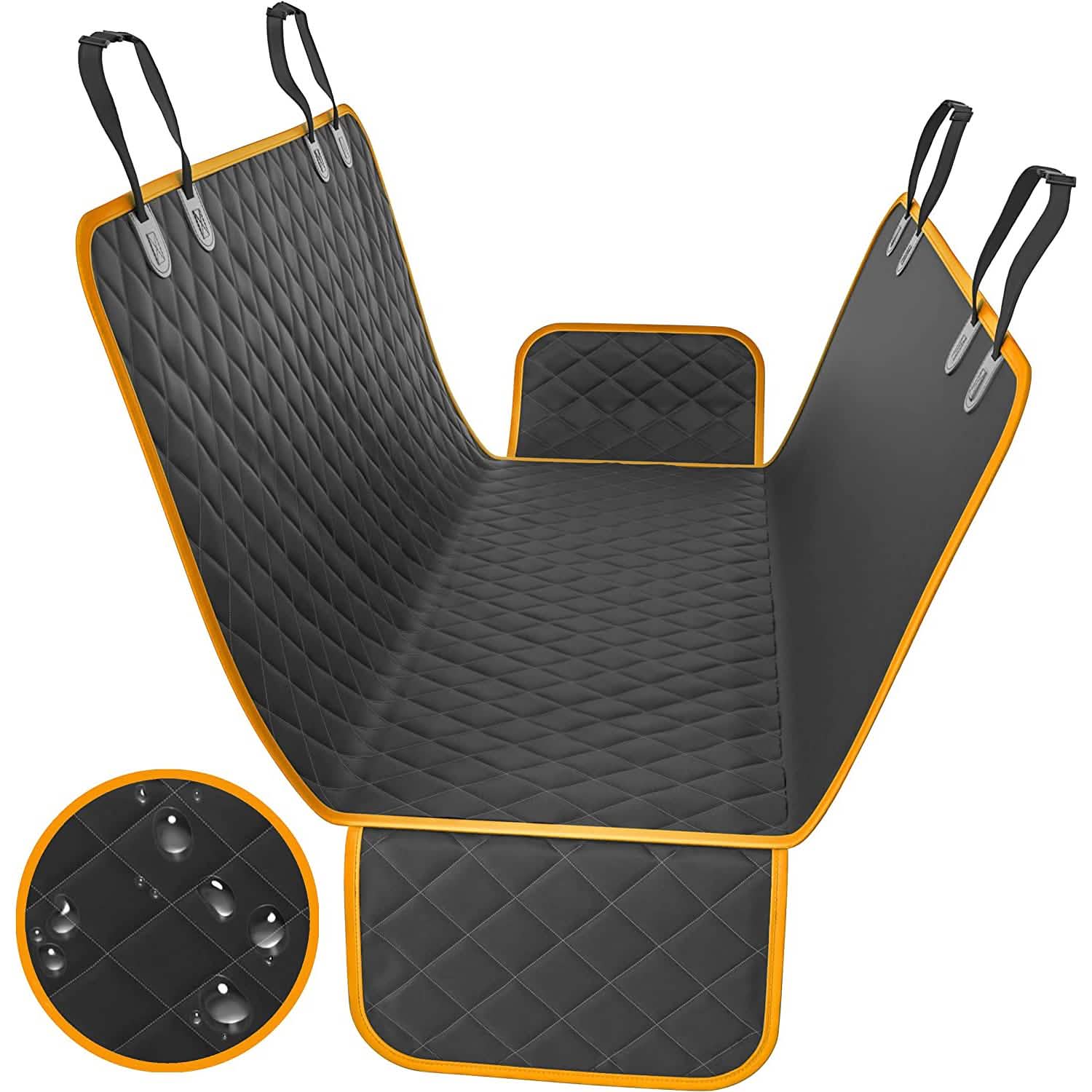 Dog Rear Seat Cover Protector Waterproof Anti-Scratch Anti-Slip Hammock DailySale