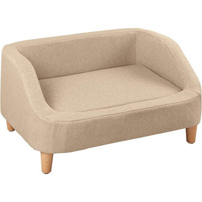 Dog Rectangular Sofa with Removable Cushion and Wooden Feet DailySale