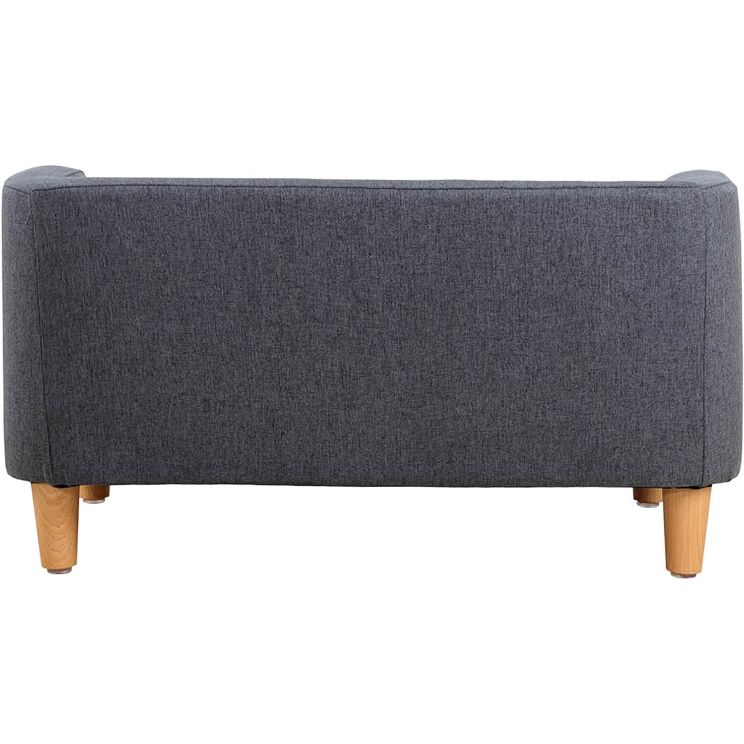 Dog Rectangular Sofa with Removable Cushion and Wooden Feet DailySale