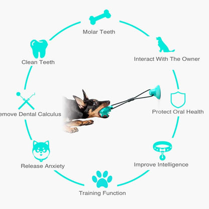 Dog Toys Silicon Suction Cup DailySale