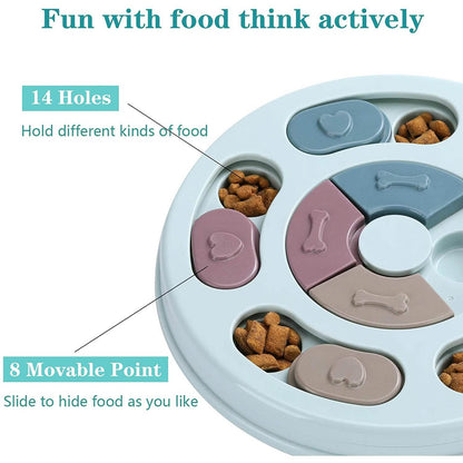 Dogs Food Puzzle Feeder Toys for IQ Training and Mental Enrichment DailySale