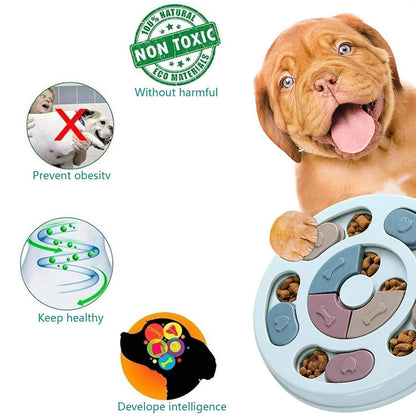 Dogs Food Puzzle Feeder Toys for IQ Training and Mental Enrichment DailySale