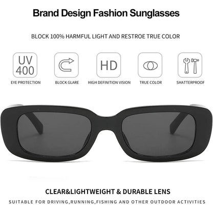 Dollger Retro Fashion Rectangular Sunglasses DailySale
