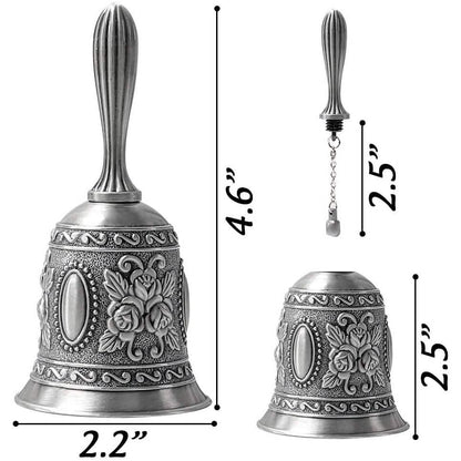 DomeStar Hand Bell Call Bell Brass Wedding Bells DailySale