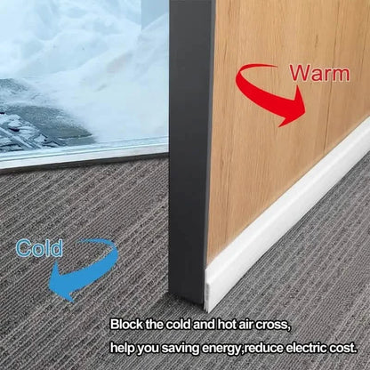 Door Draft Stopper Under Door Seal for Exterior/Interior Doors DailySale