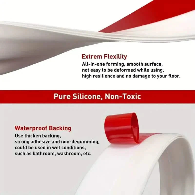 Door Draft Stopper Under Door Seal for Exterior/Interior Doors DailySale