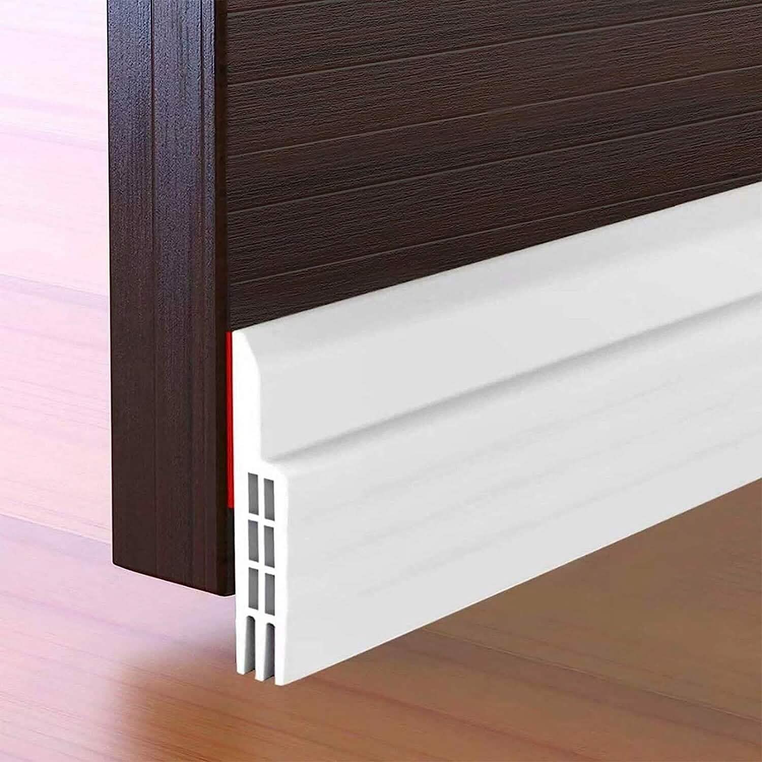 Door Draft Stopper Under Door Seal for Exterior/Interior Doors DailySale