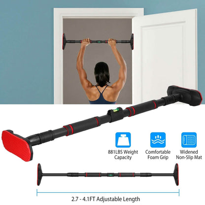 Doorway Pull Up Bar Heavy Duty with Foam Grips Level DailySale