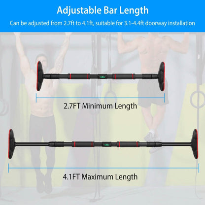 Doorway Pull Up Bar Heavy Duty with Foam Grips Level DailySale