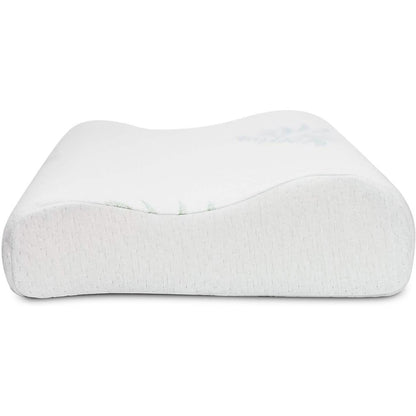 Dormire Contour Memory Foam Pillow with Removable Bamboo Soft Pillow Case DailySale