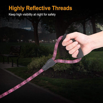 Double Dog Leash No-Tangle with Swivel Coupler Padded Handle DailySale