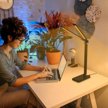 Double Head Desk Lamp with Wireless Charging USB Port DailySale