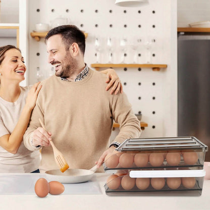 Double Layer Egg Storage for Refrigerator DailySale
