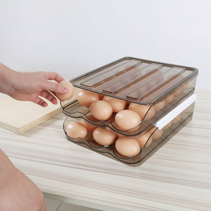 Double Layer Egg Storage for Refrigerator DailySale