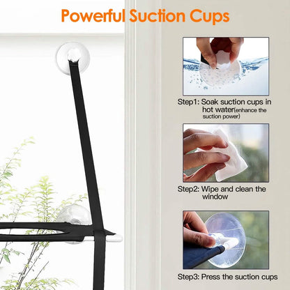 Double Layer Perch Bed Powerful Suction Indoor Window Hammock for Cat DailySale