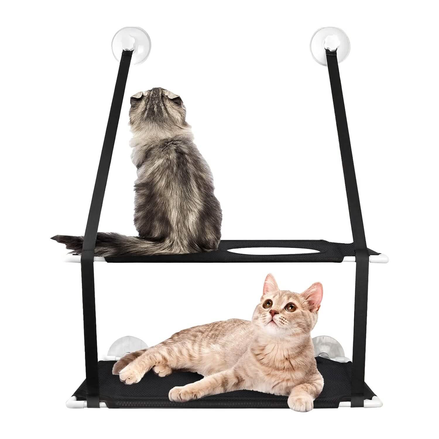Double Layer Perch Bed Powerful Suction Indoor Window Hammock for Cat DailySale