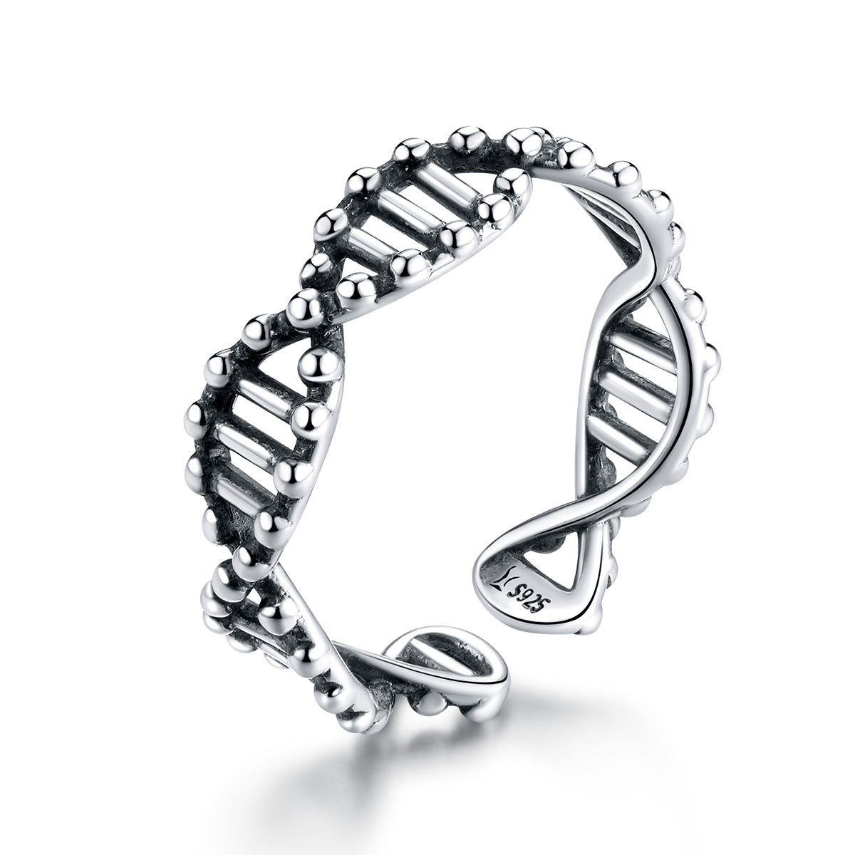 925 Sterling Silver Oxidized Ring for Women Bids.com
