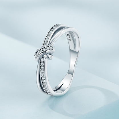 S925 Sterling Silver Oxidized Pavé Setting CZ Ring Size 6 for Women Bids.com