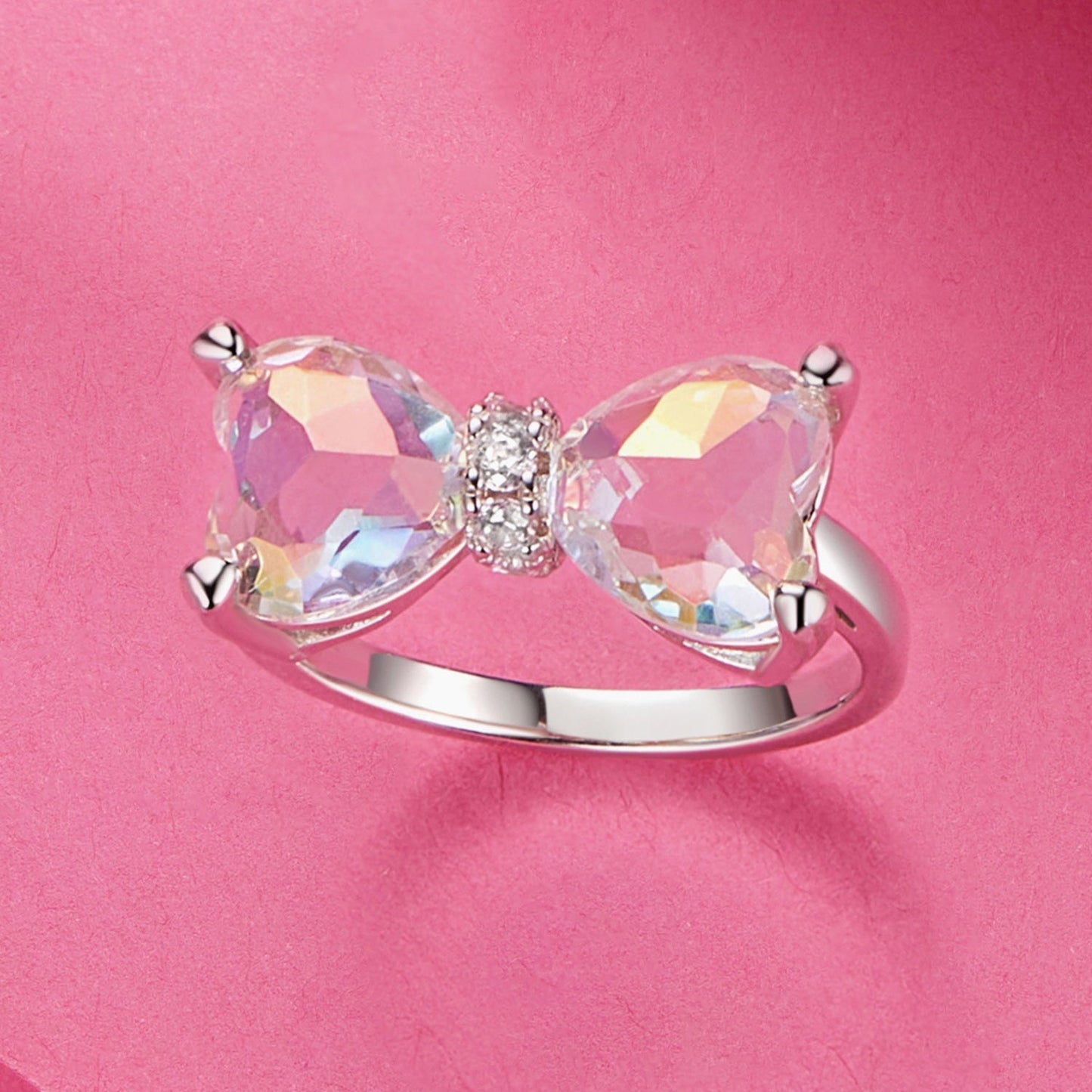 925 Sterling Silver 6.0 Size Pavé Setting CZ Ring for Women Bids.com