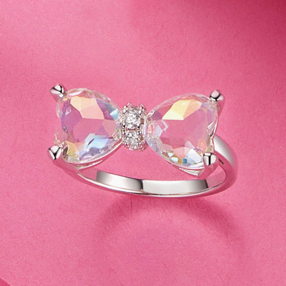 925 Sterling Silver 6.0 Size Pavé Setting CZ Ring for Women Bids.com