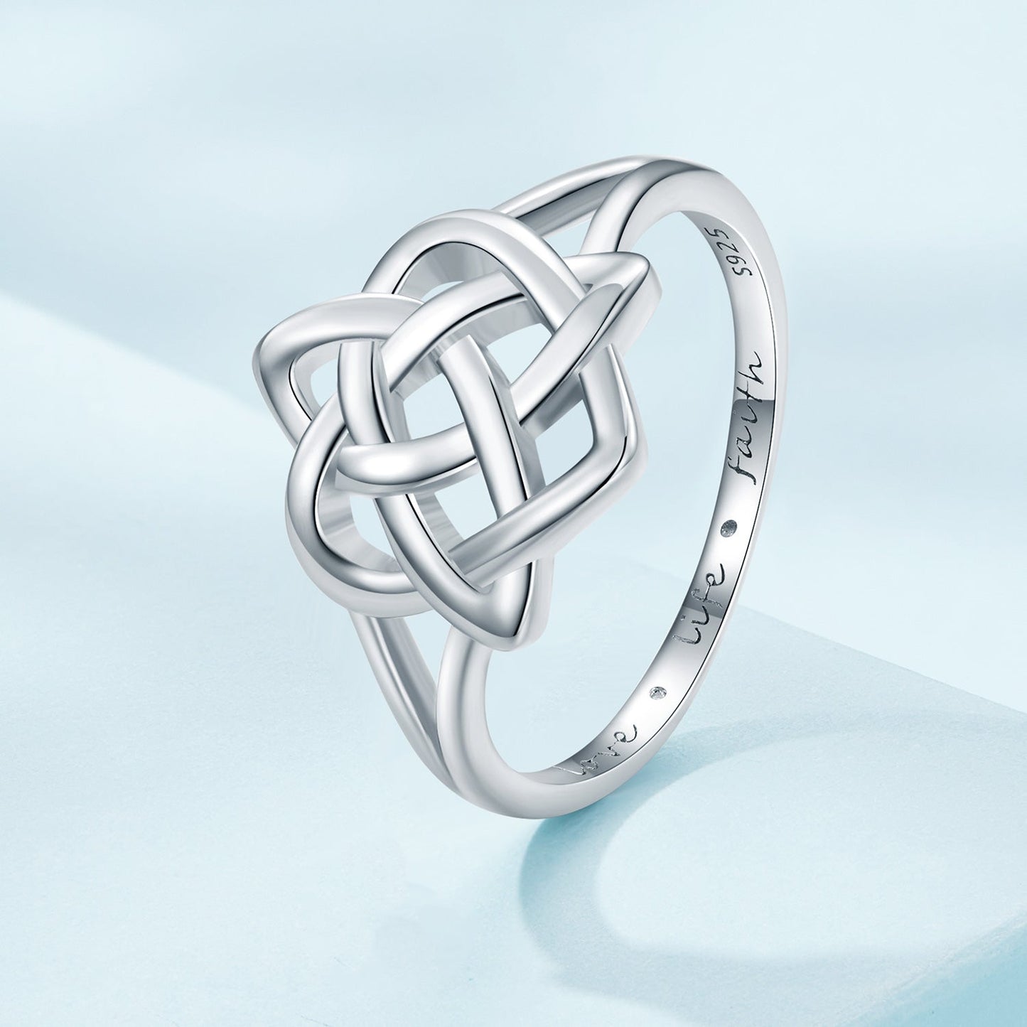 925 Sterling Silver Ring Size 6.0 with Platinum Plating Bids.com