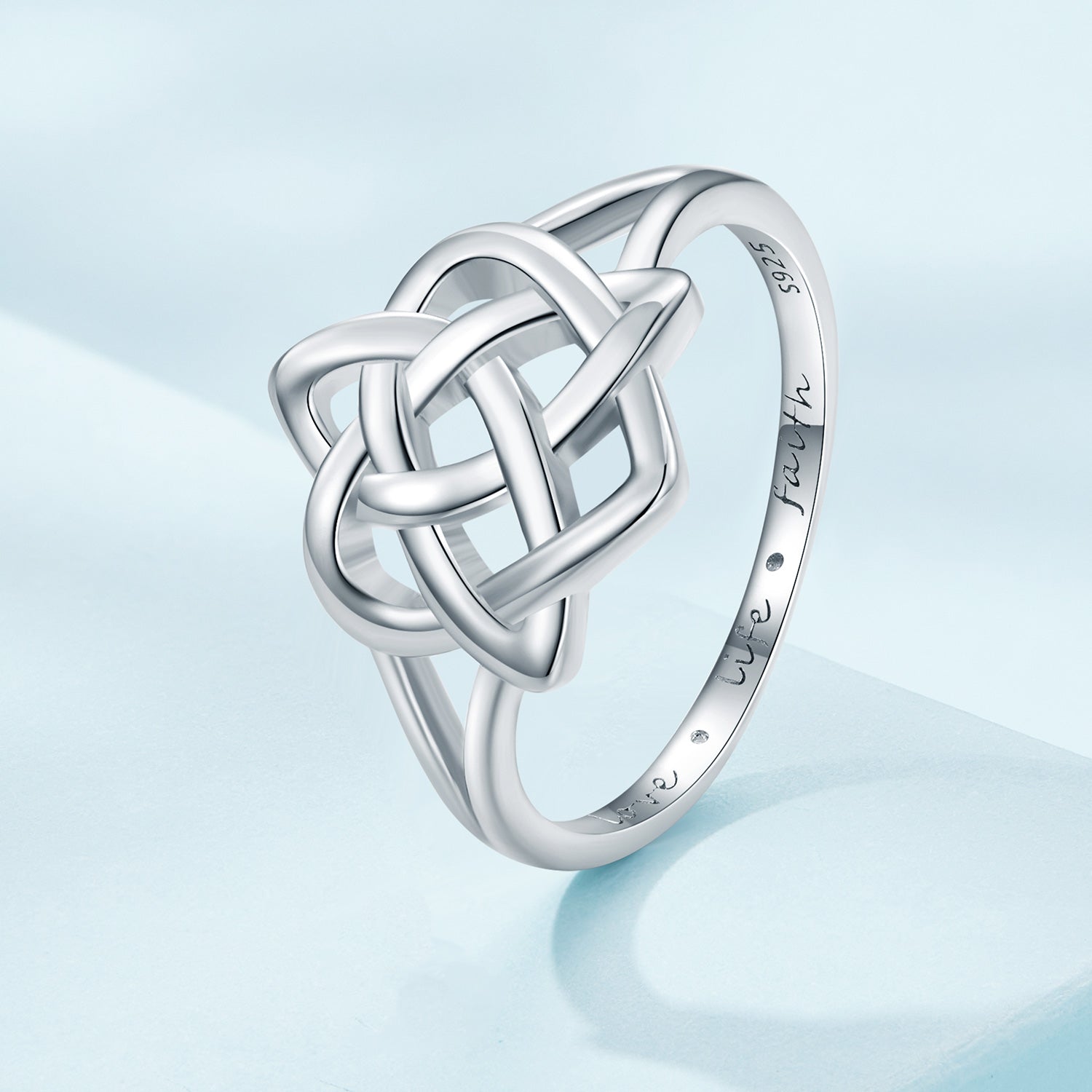 925 Sterling Silver Ring Size 6.0 with Platinum Plating Bids.com