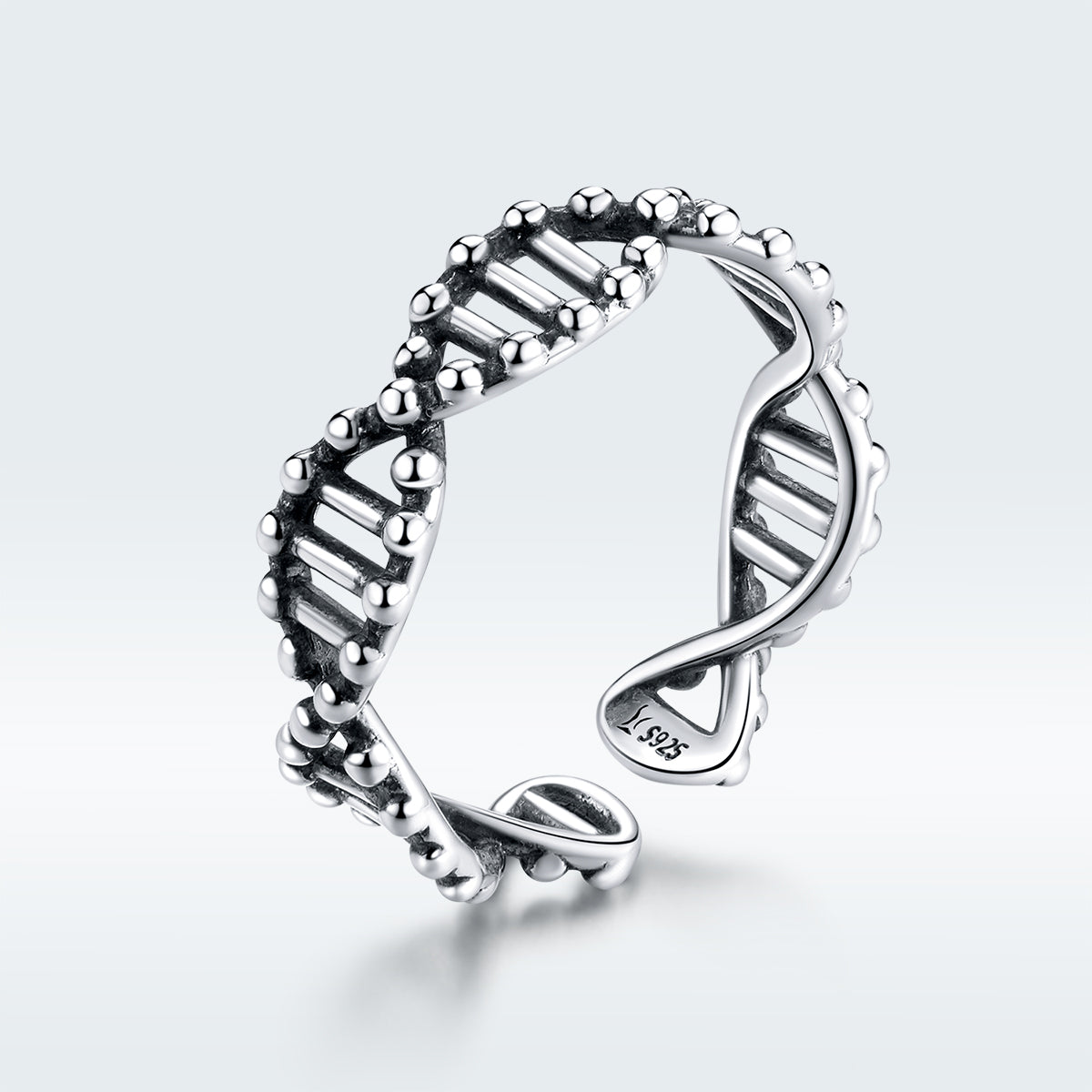 925 Sterling Silver Oxidized Ring for Women Bids.com