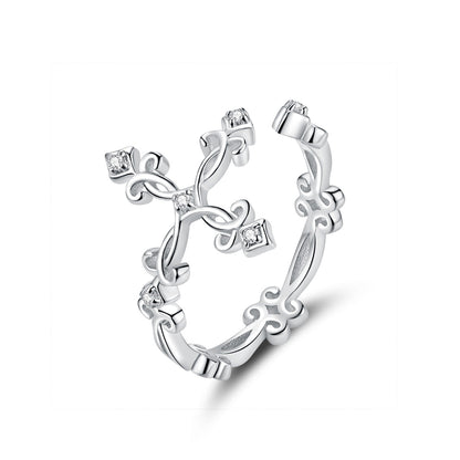 S925 Sterling Silver 0.4cm Width Pavé Setting CZ Ring Bids.com