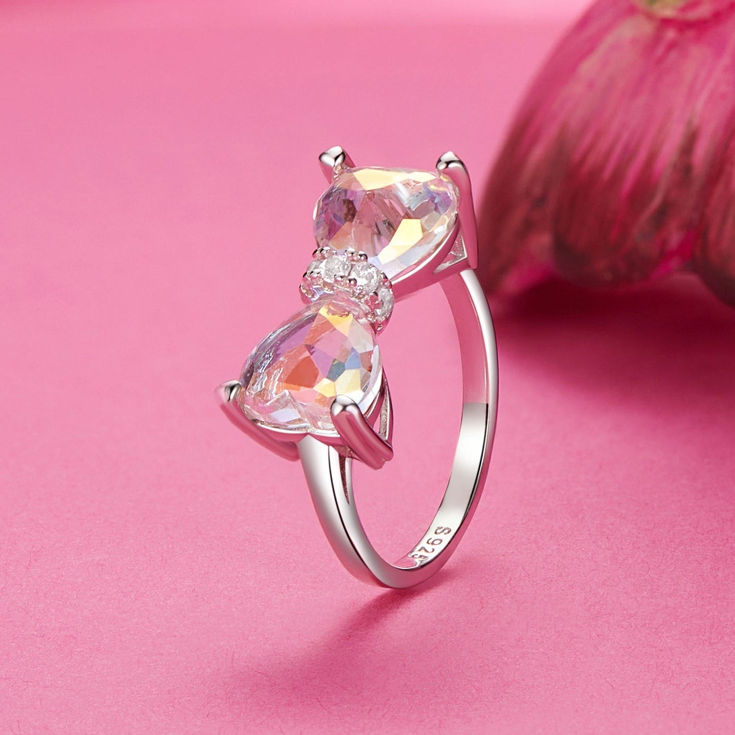 925 Sterling Silver 6.0 Size Pavé Setting CZ Ring for Women Bids.com