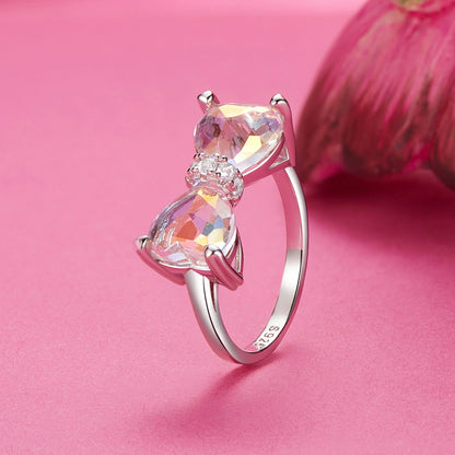 925 Sterling Silver 6.0 Size Pavé Setting CZ Ring for Women Bids.com
