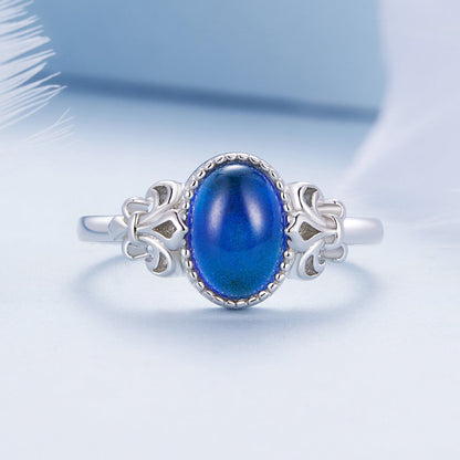925 Sterling Silver Ring 1.7mm Size 6.0 with Transparent Glass for Women Bids.com
