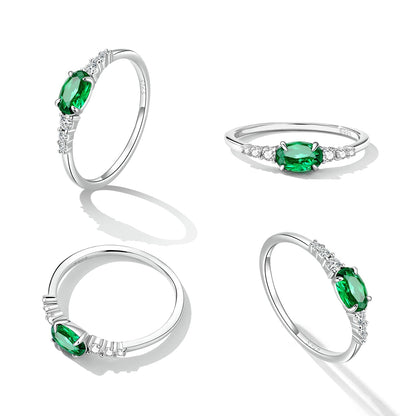 925 Sterling Silver & Platinum Plated 0.1cm CZ Ring for Women - Size 6.0 Bids.com