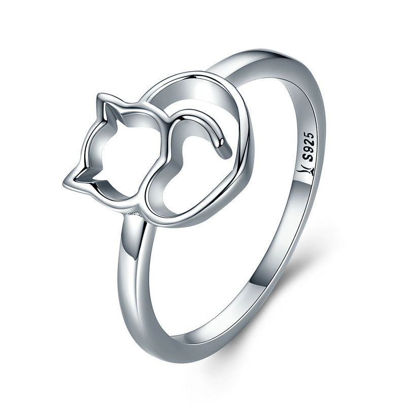 925 Sterling Silver Ring Size 5.0 with Platinum Plating for Women Bids.com