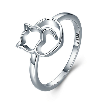 925 Sterling Silver Ring Size 5.0 with Platinum Plating for Women Bids.com