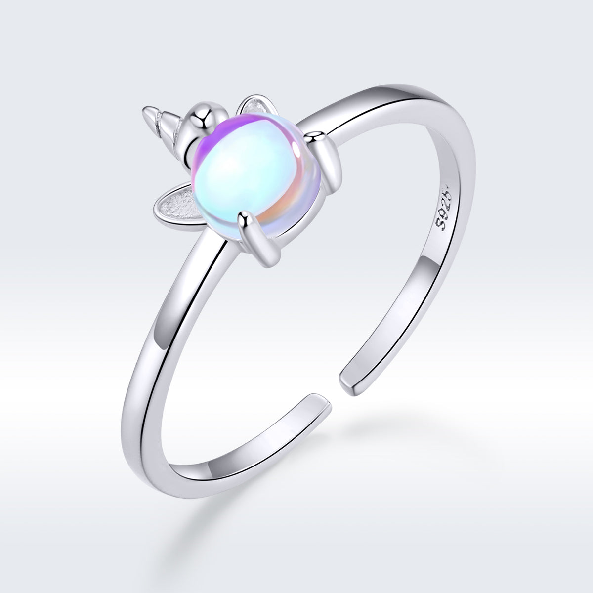 S925 Sterling Silver Slim Band Ring Bids.com